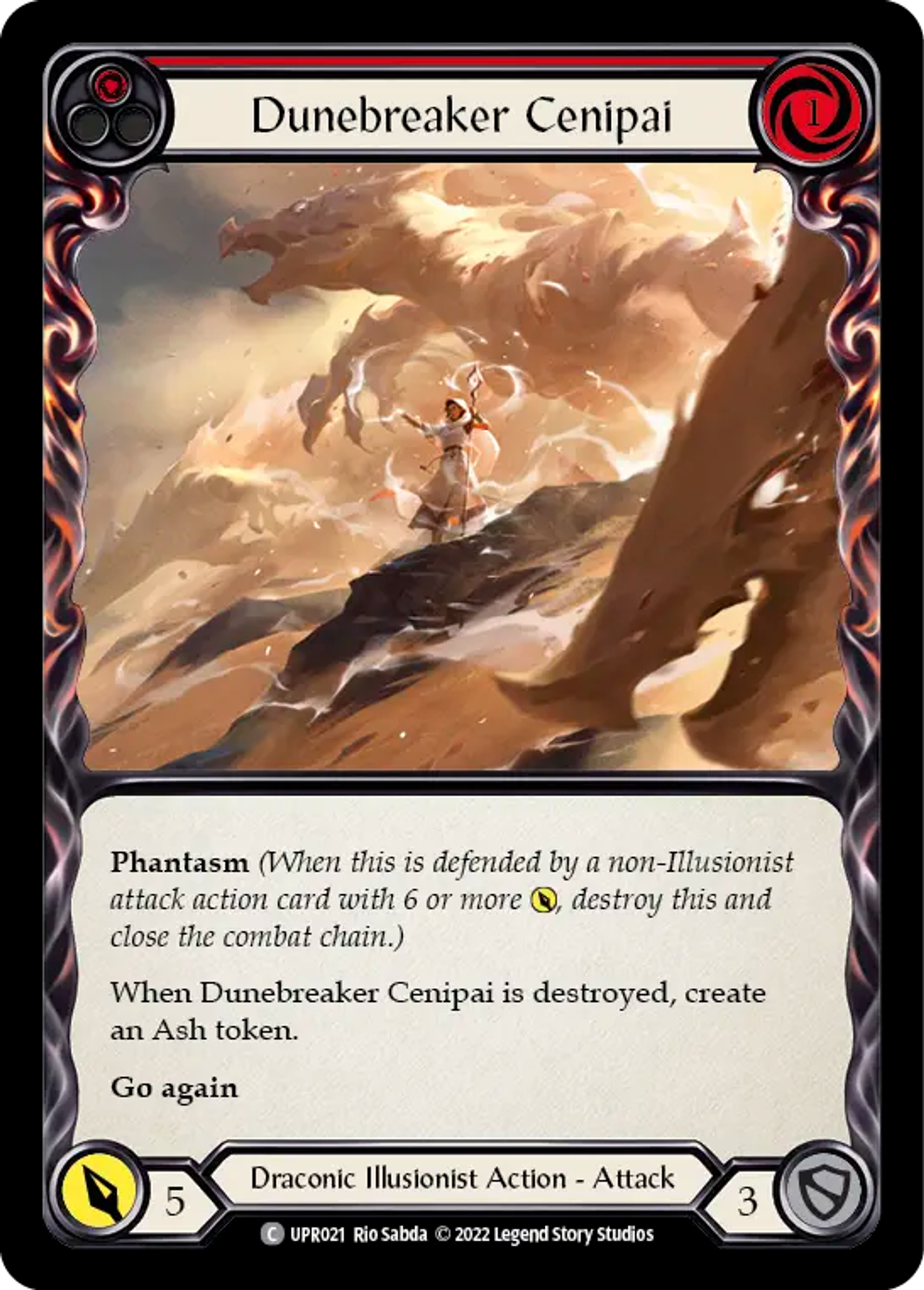 Dunebreaker Cenipai (Red) — Uprising — Flesh and Blood