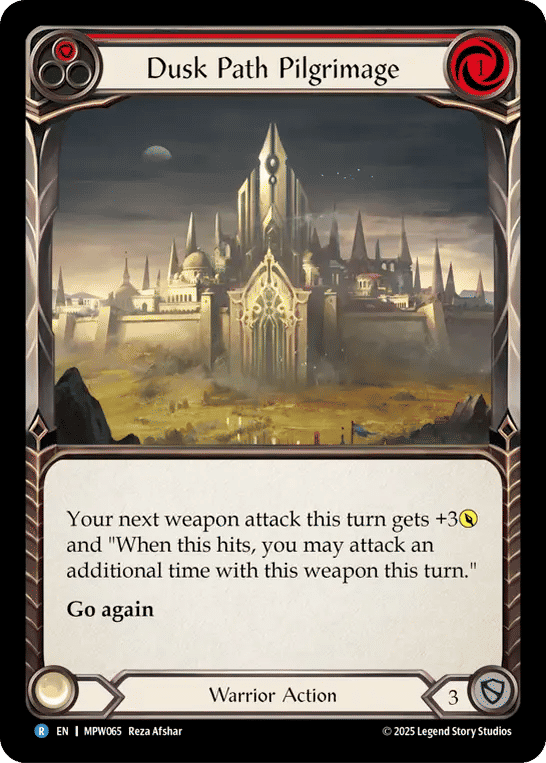 Dusk Path Pilgrimage (Blue) — Mastery Pack Warrior — Flesh and Blood
