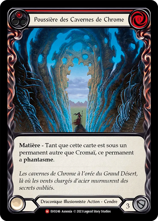 Poussière des Cavernes de Chrome — Bright Lights — Flesh and Blood