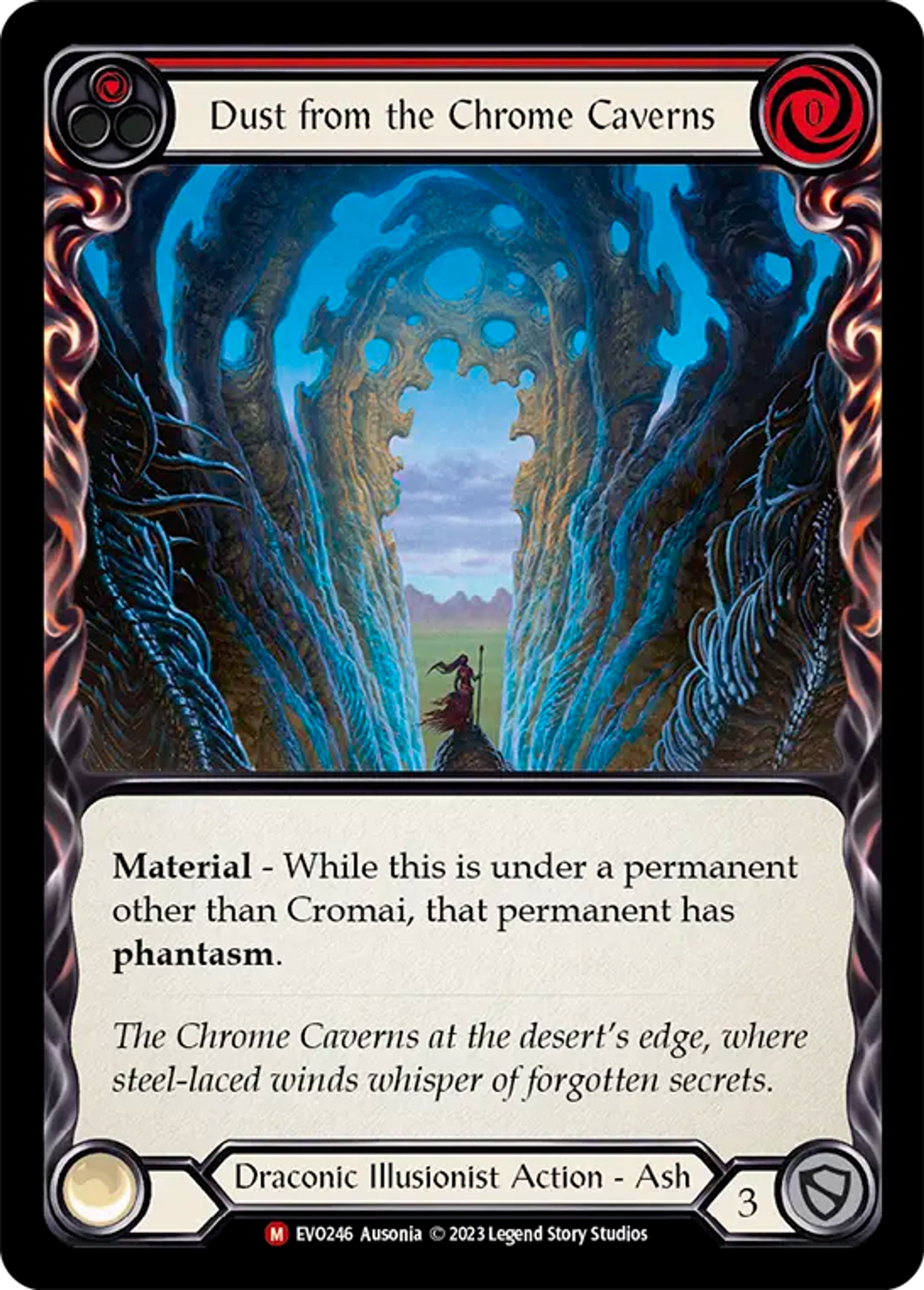 Dust from the Chrome Caverns — Bright Lights — Flesh and Blood