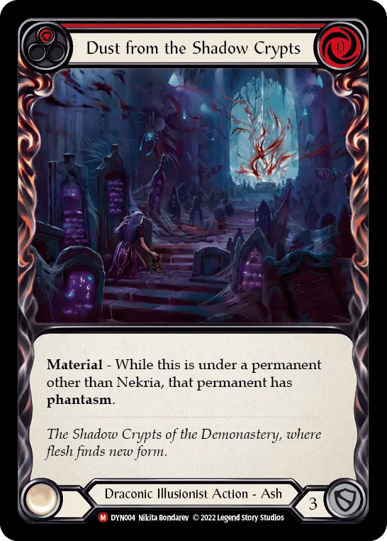 Dust from the Shadow Crypts — Dynasty — Flesh and Blood
