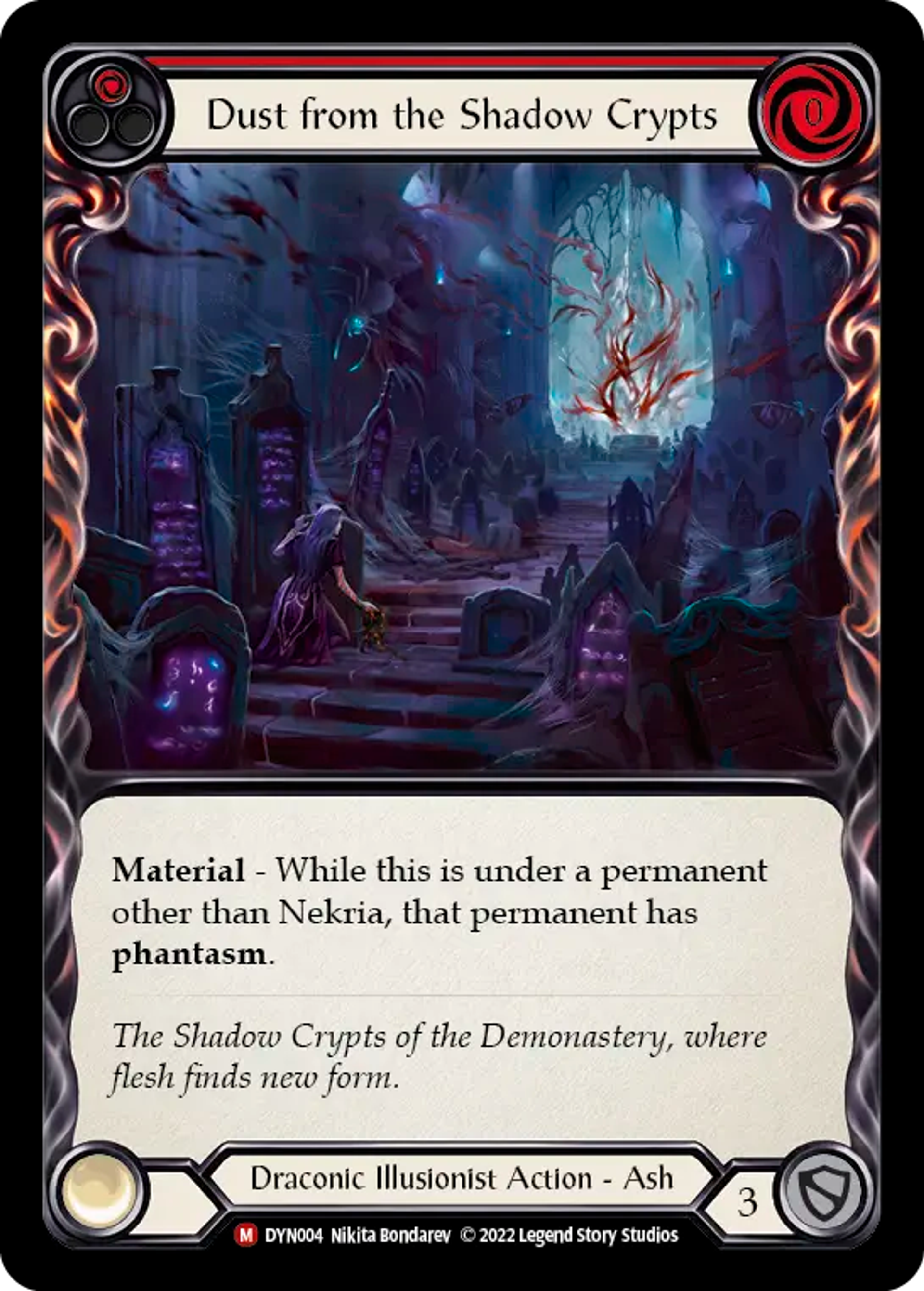 Dust from the Shadow Crypts — Dynasty — Flesh and Blood