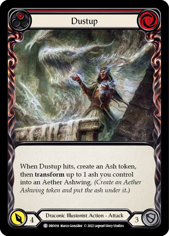 Dustup (Red) — Dromai - Blitz Deck — Flesh and Blood