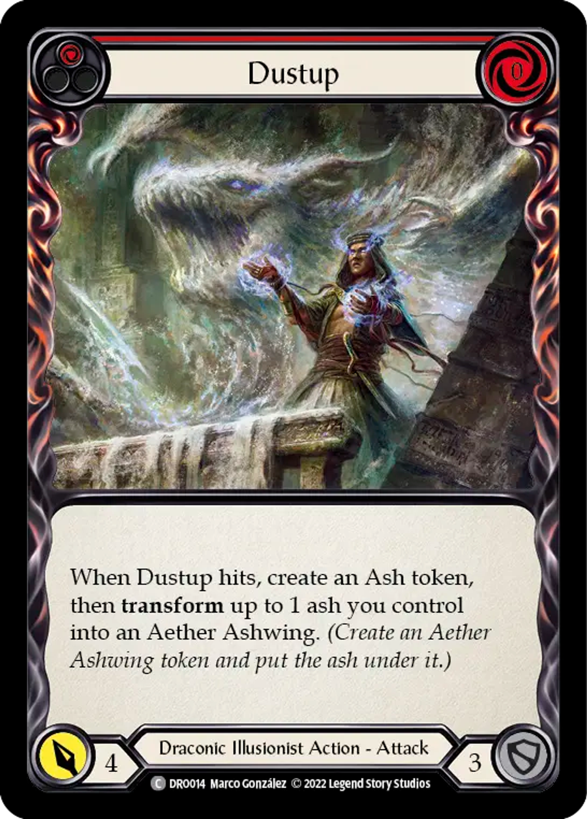 Dustup (Red) — Dromai - Blitz Deck — Flesh and Blood