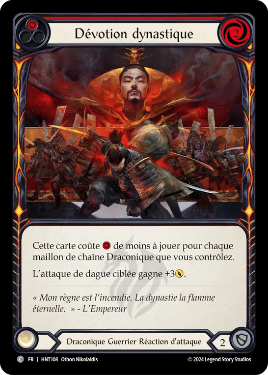 Dévotion dynastique — The Hunted — Flesh and Blood