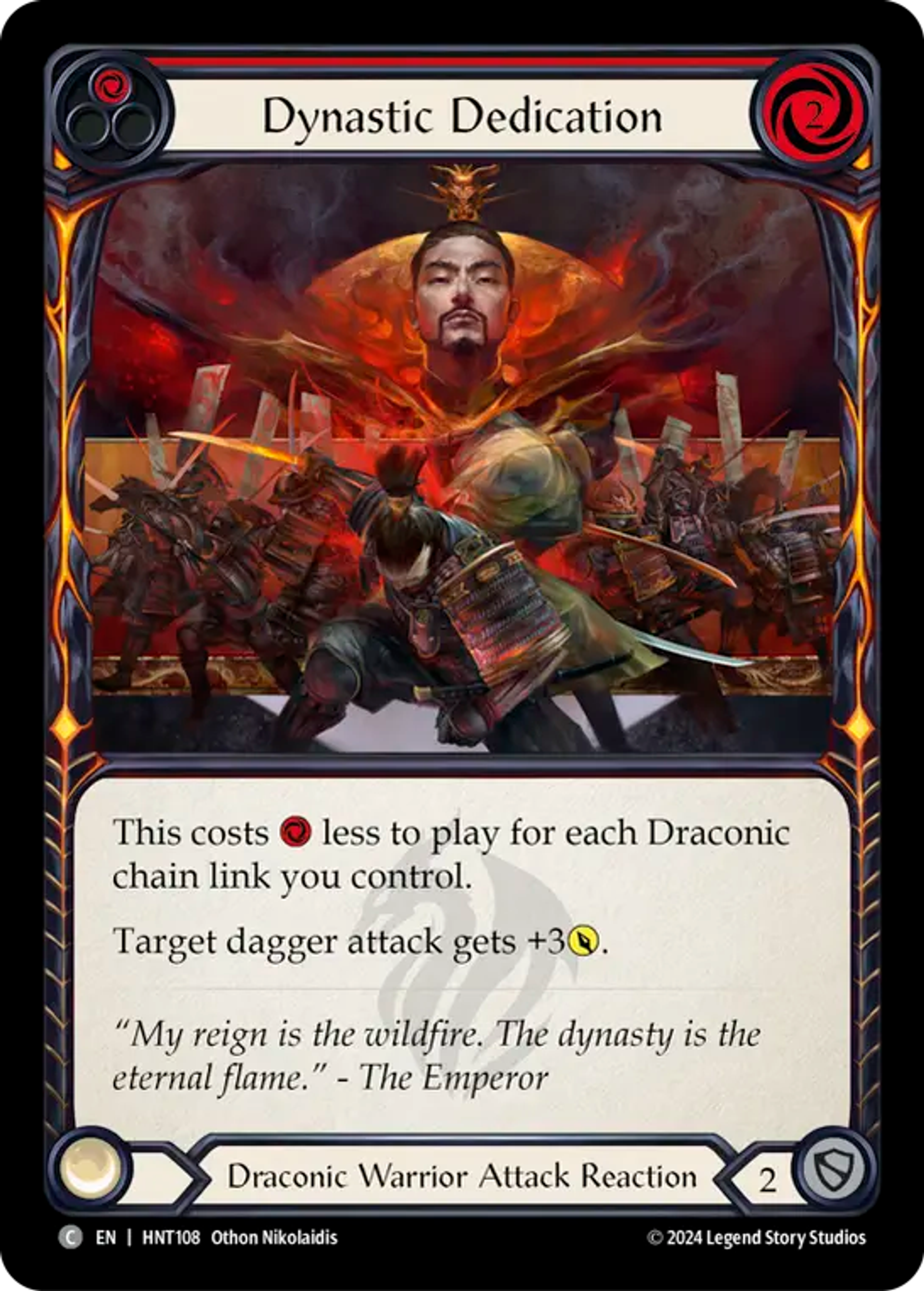 Dévotion dynastique — The Hunted — Flesh and Blood