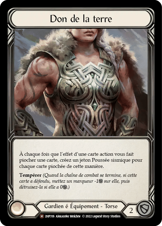 Don de la terre — History Pack 2 - Black Label — Flesh and Blood