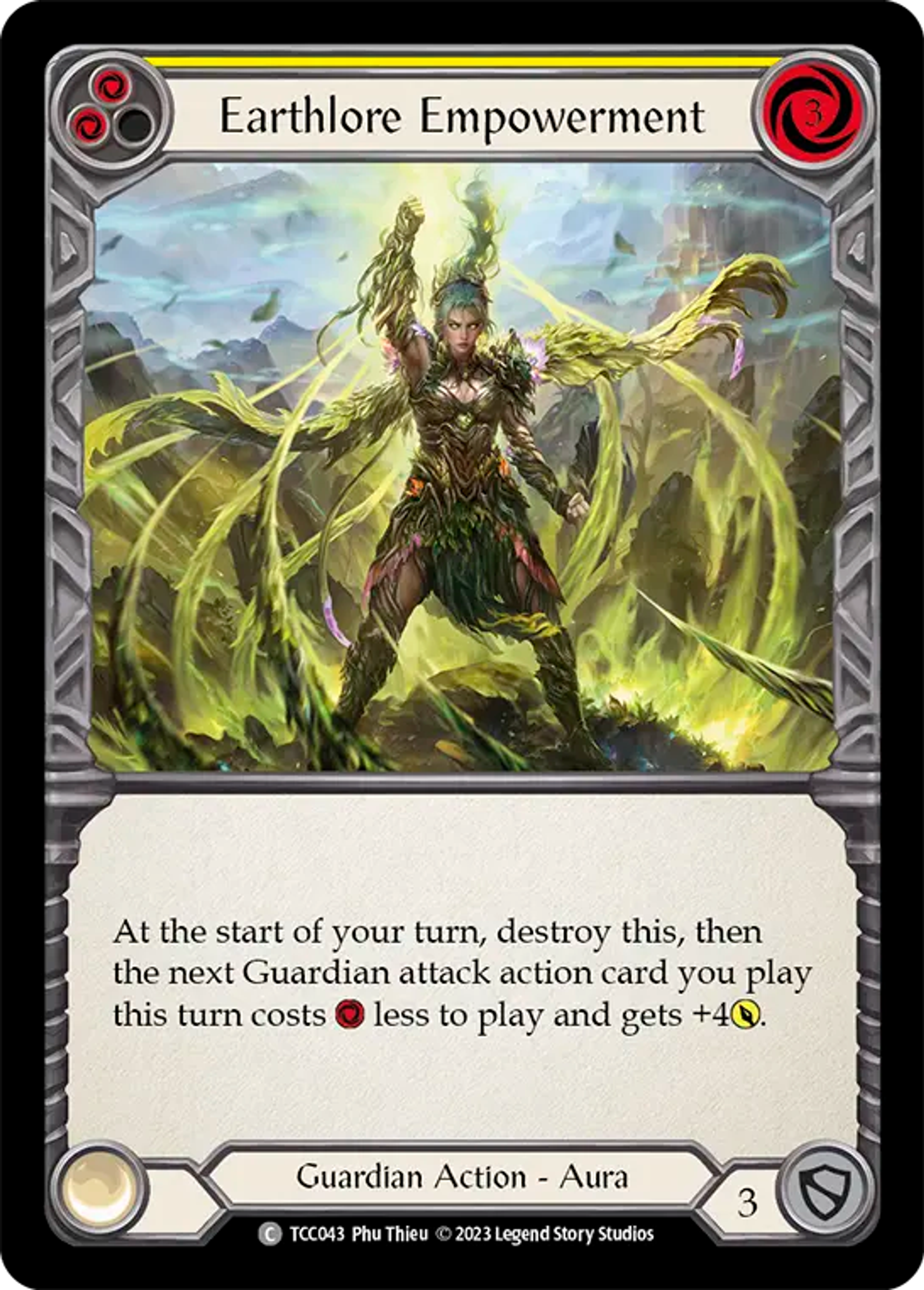 Earthlore Empowerment (Yellow) — Round the Table: TCC x LSS — Flesh and Blood