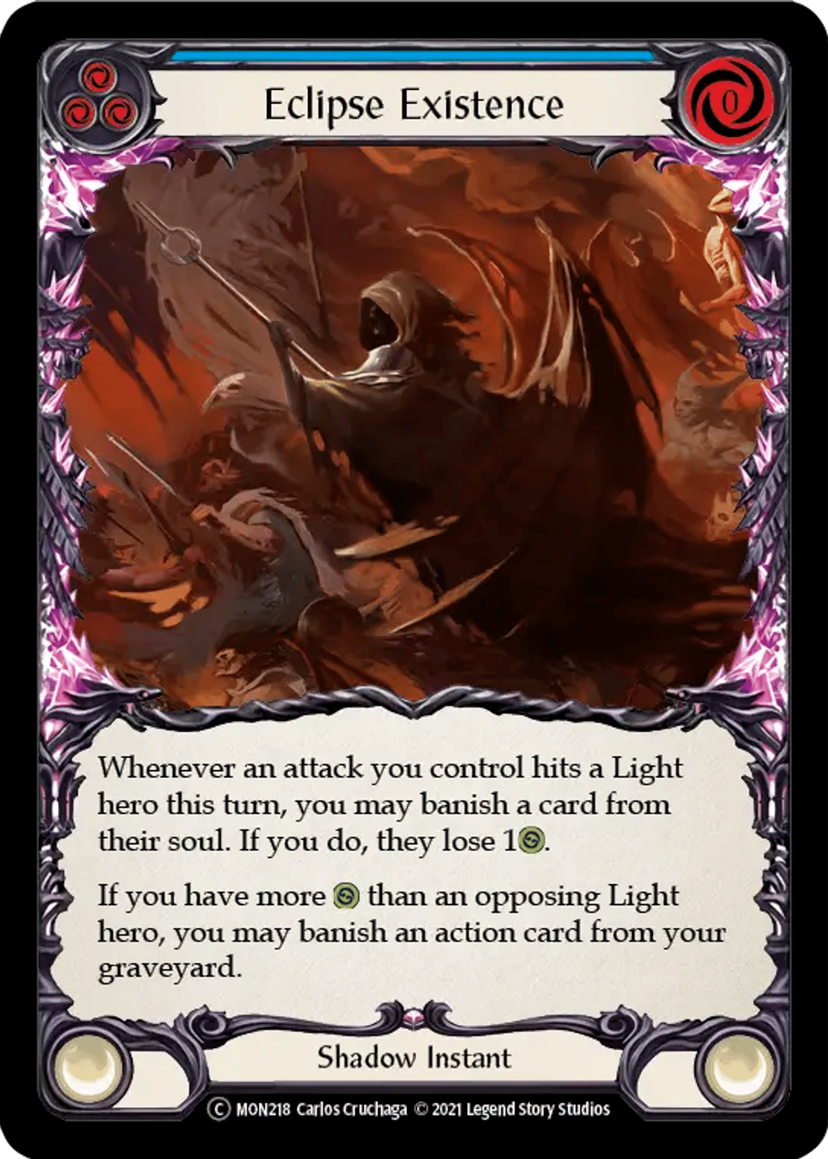 Eclipse Existence (Blue) from Monarch - Unlimited - Flesh and Blood