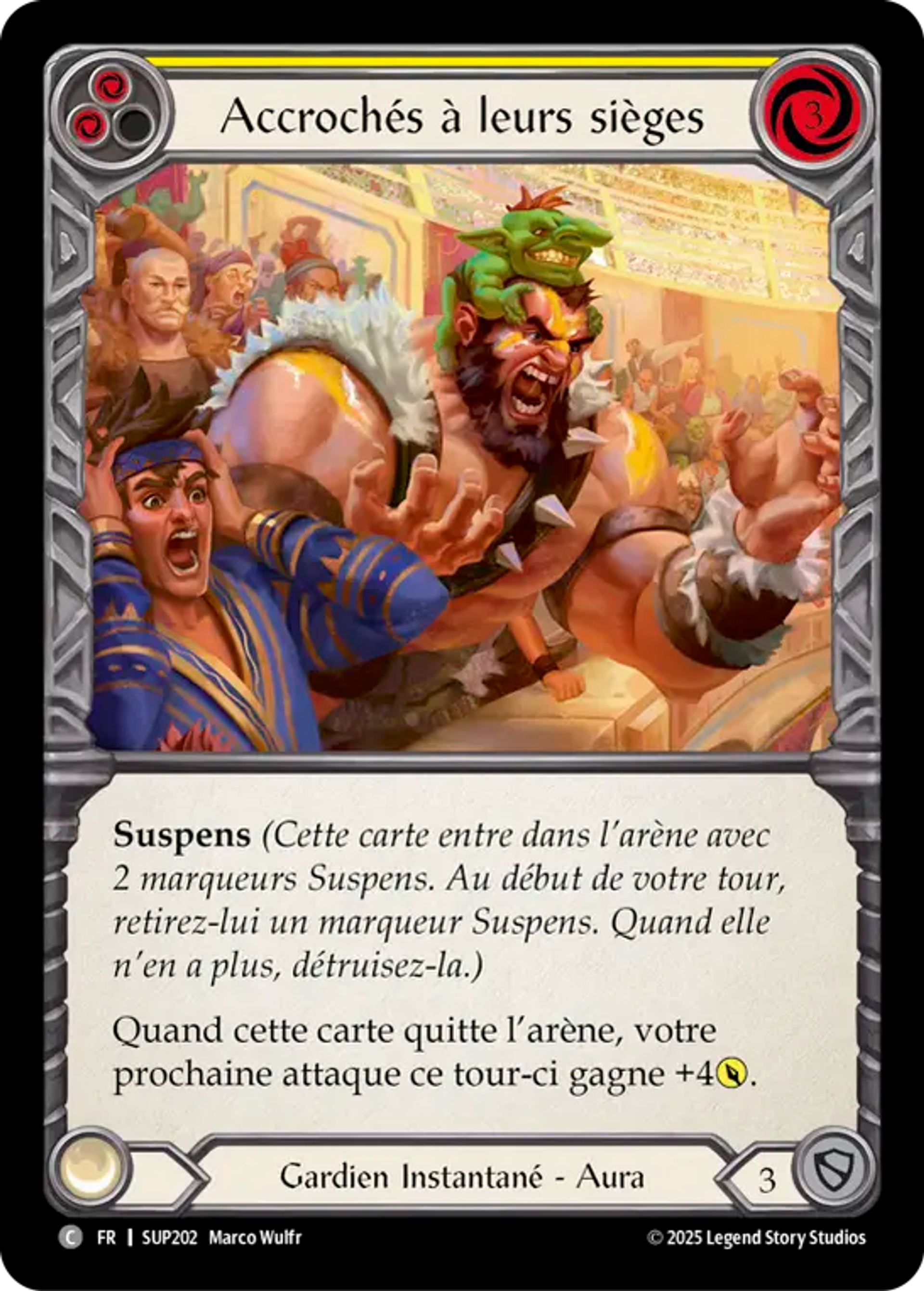Accrochés à leurs sièges — Super Slam — Flesh and Blood