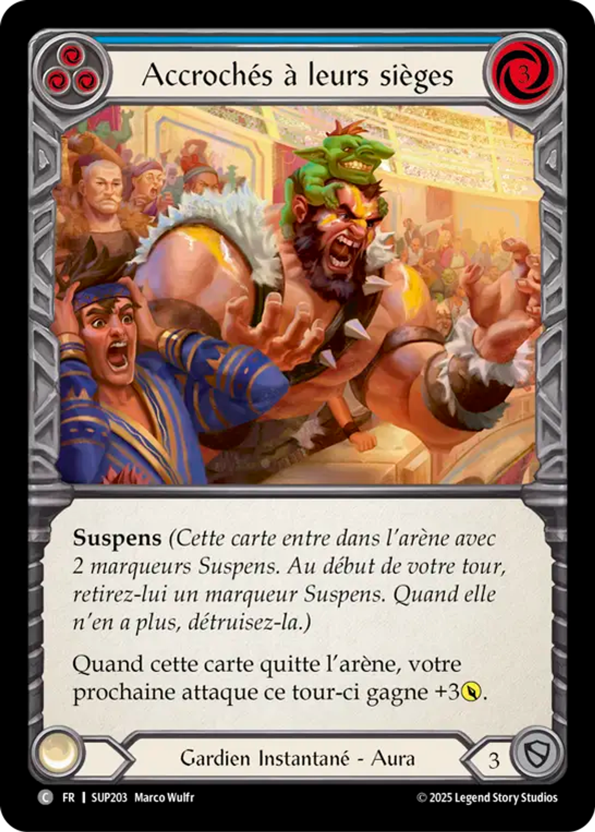 Accrochés à leurs sièges — Super Slam — Flesh and Blood