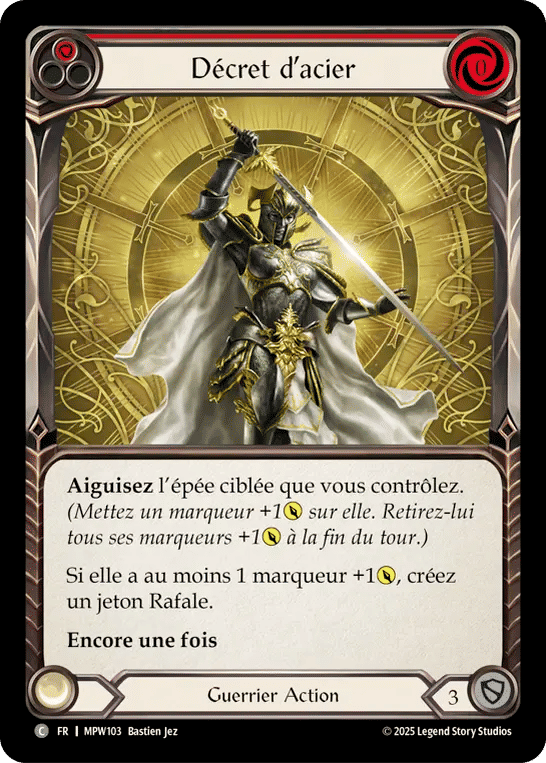 Décret d’acier — Mastery Pack Warrior — Flesh and Blood