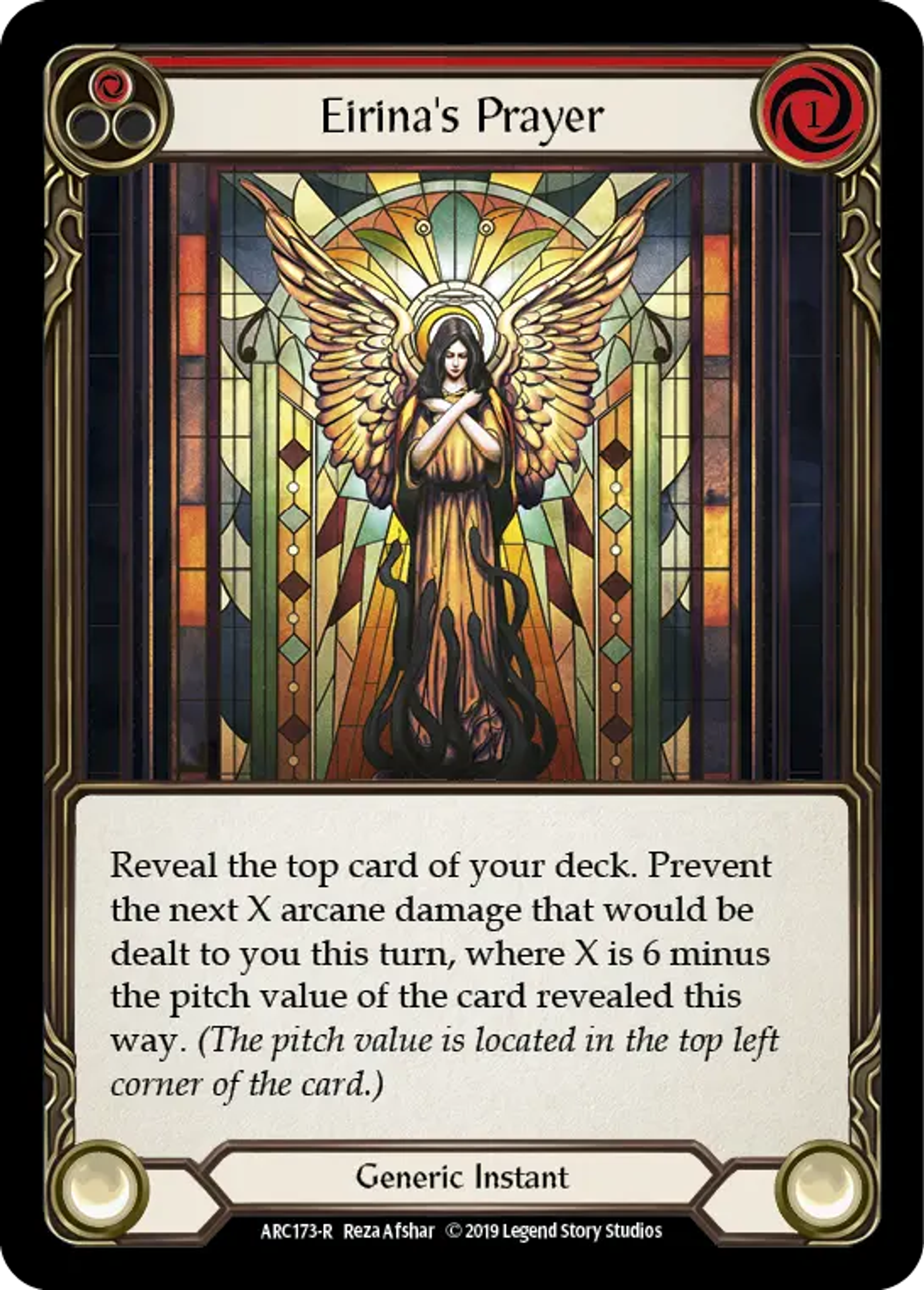 Eirina's Prayer (Red) — Arcane Rising — Flesh and Blood