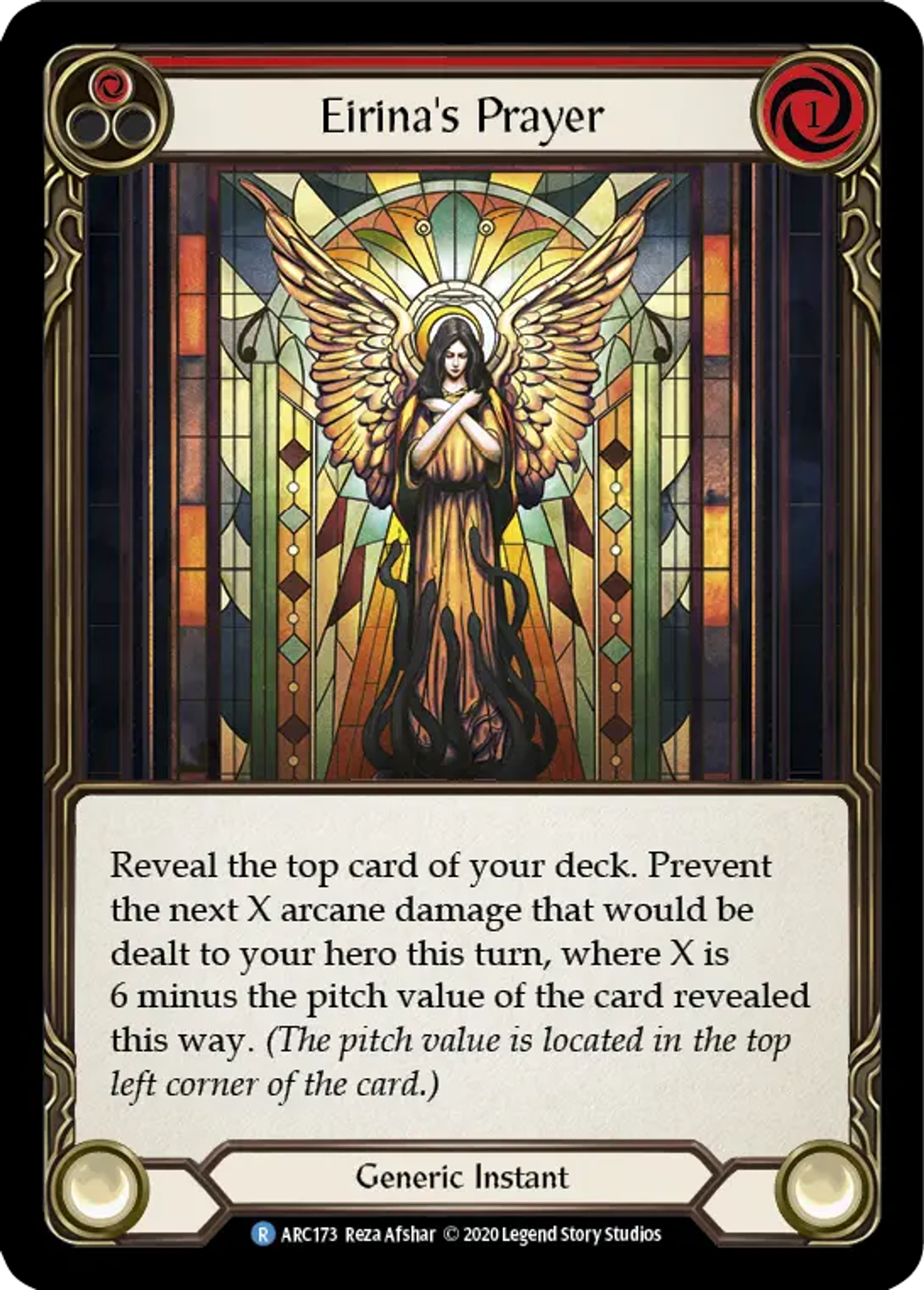 Eirina's Prayer (Red) — Arcane Rising - Unlimited — Flesh and Blood