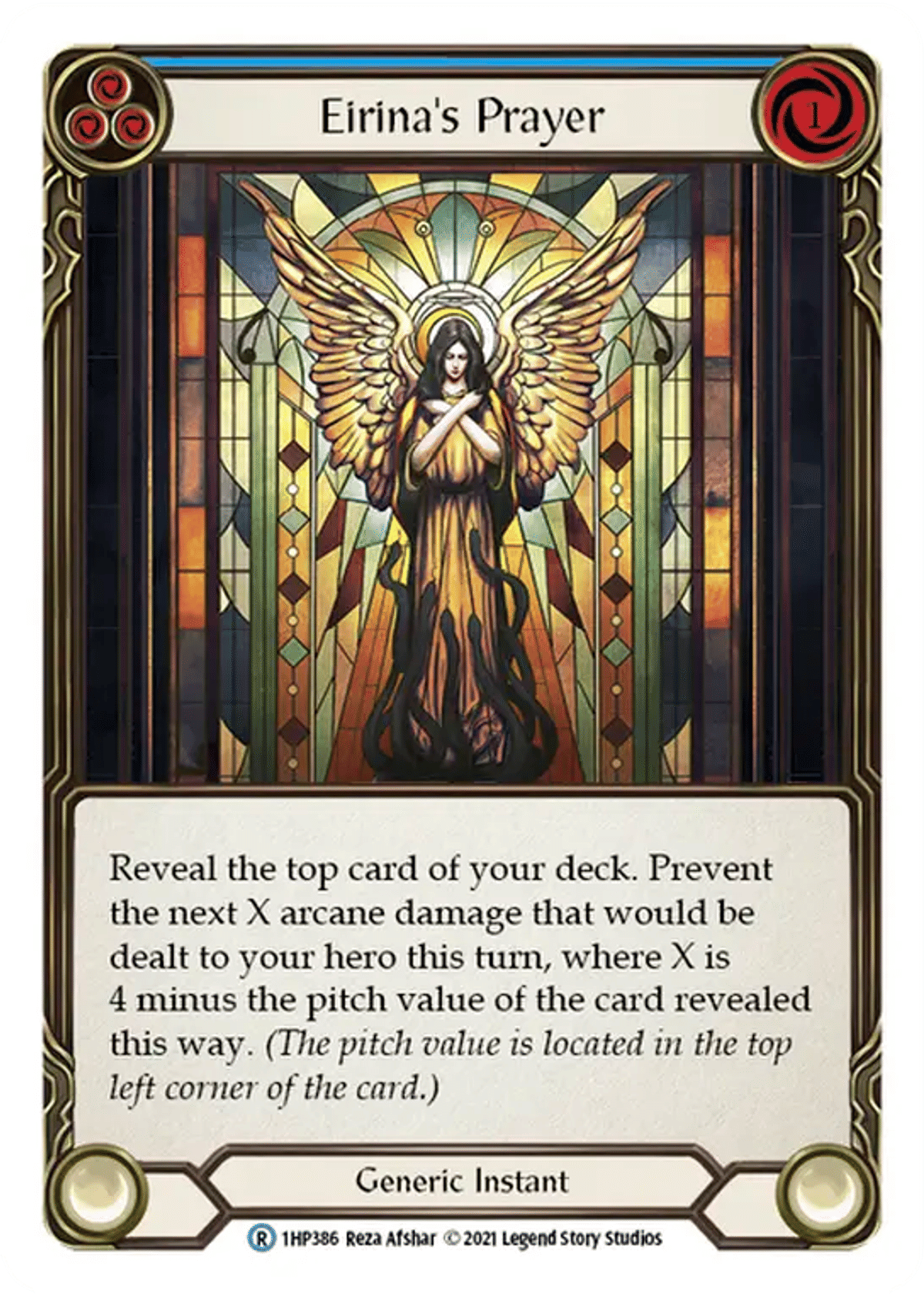 Eirina's Prayer (Blue) from History Pack 1 - Flesh and Blood