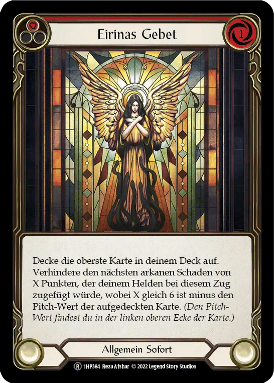 Eirina's Prayer (Red) — History Pack 1 - Black Label — Flesh and Blood