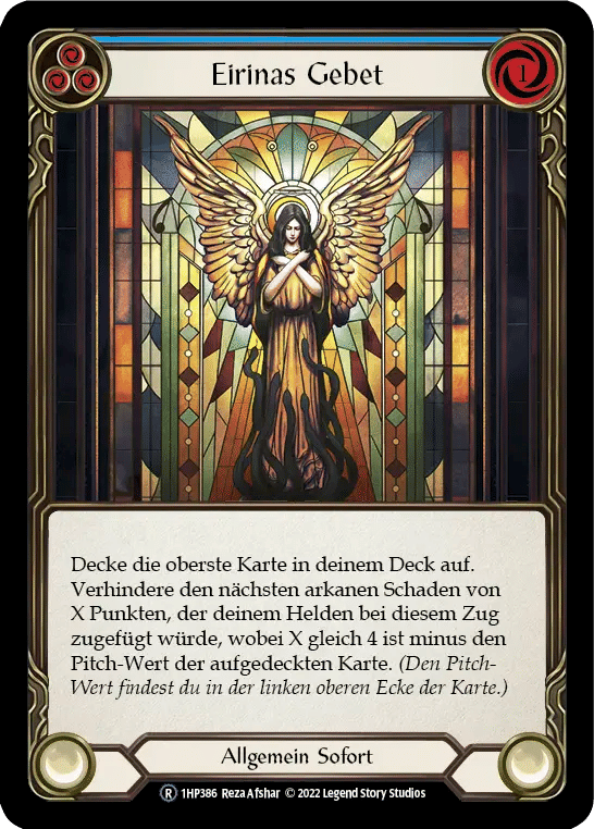Eirina's Prayer (Blue) — History Pack 1 - Black Label — Flesh and Blood