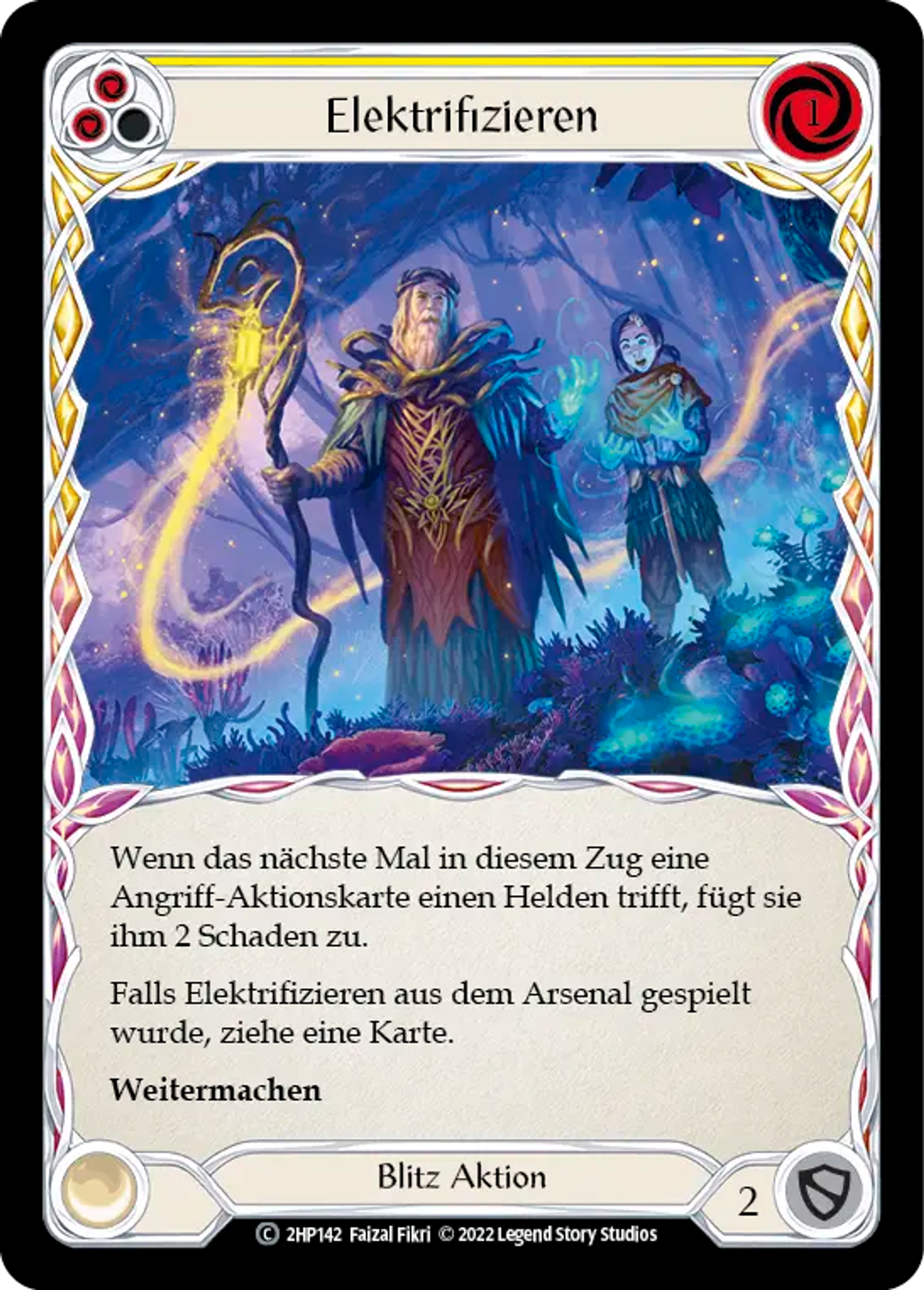 Electrify (Yellow) — History Pack 2 - Black Label — Flesh and Blood