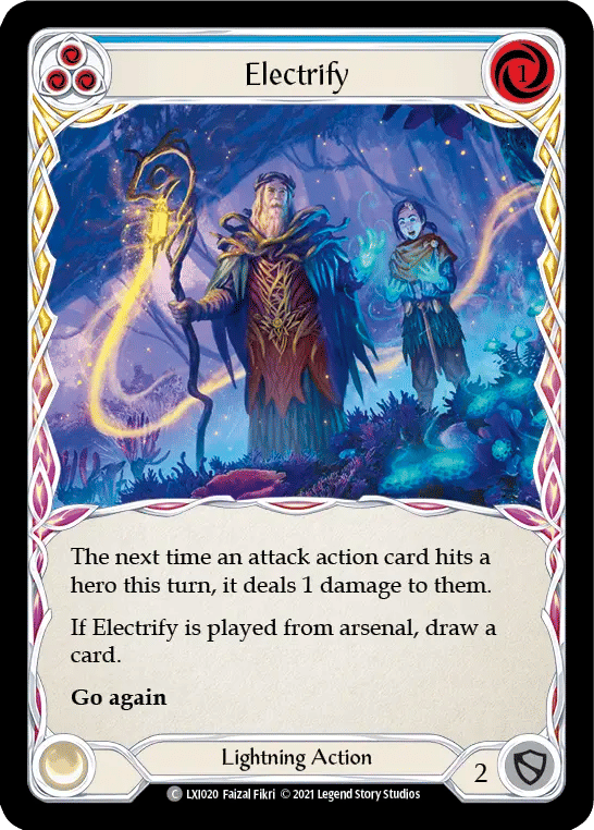 Electrify (Blue) — Lexi - Blitz Deck — Flesh and Blood