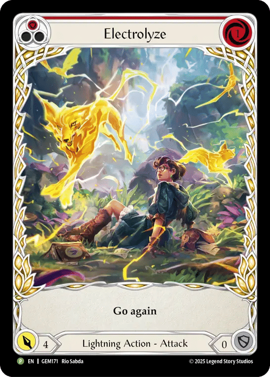 Electrolyze — GEM - Pack 5 — Flesh and Blood