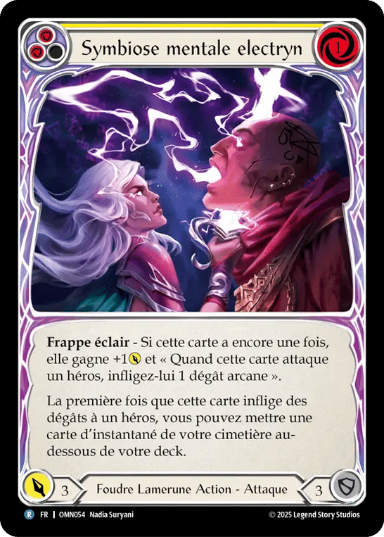 Symbiose mentale electryn — Omens of the Third Age — Flesh and Blood