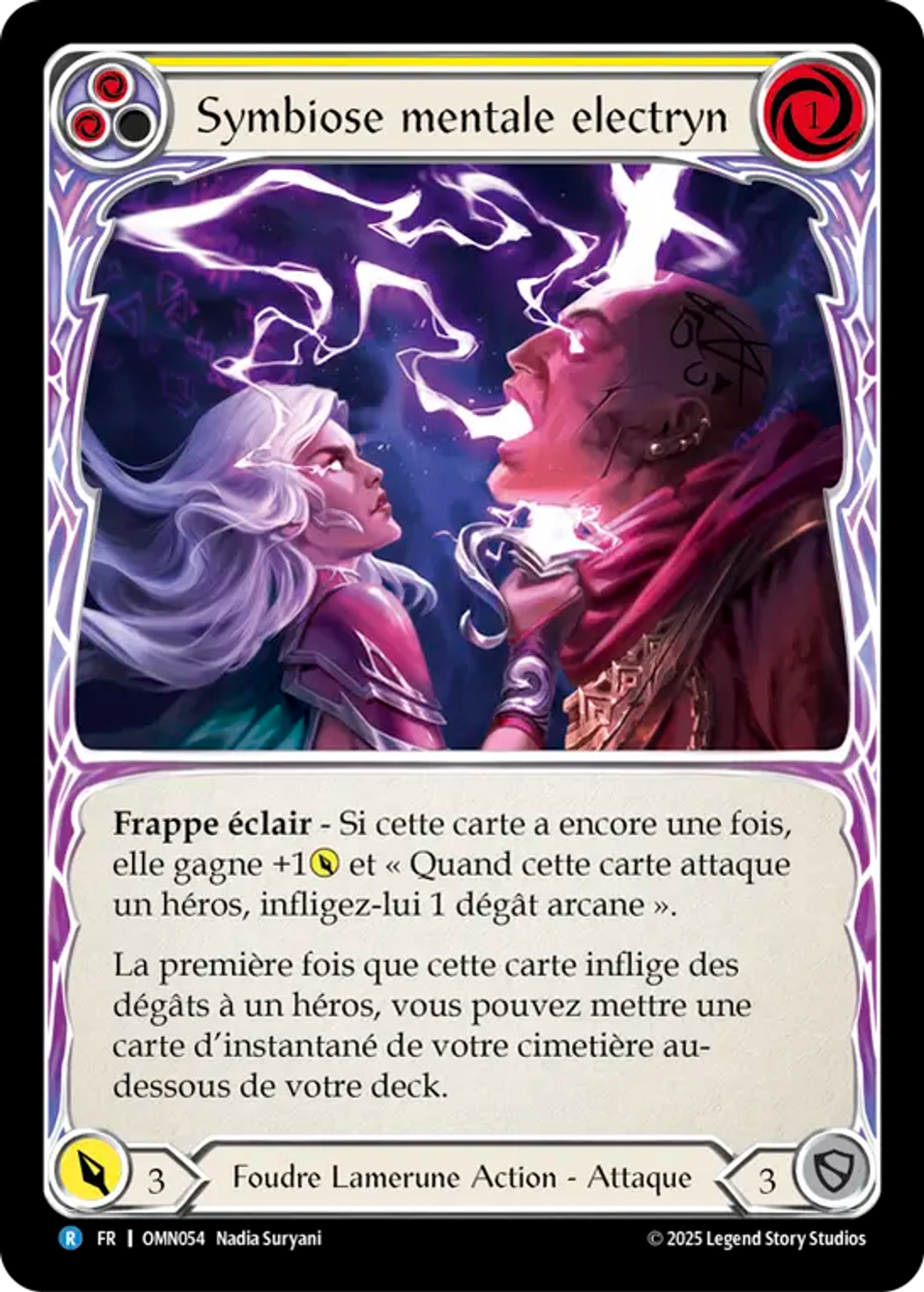 Symbiose mentale electryn — Omens of the Third Age — Flesh and Blood