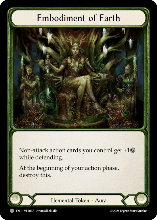 Embodiment of Earth — Rosetta Blitz Deck - Verdance — Flesh and Blood