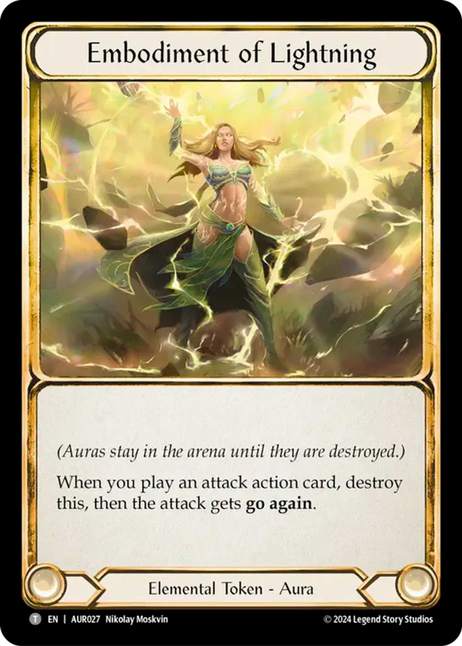 Embodiment of Lightning — 1st Strike - Aurora — Flesh and Blood