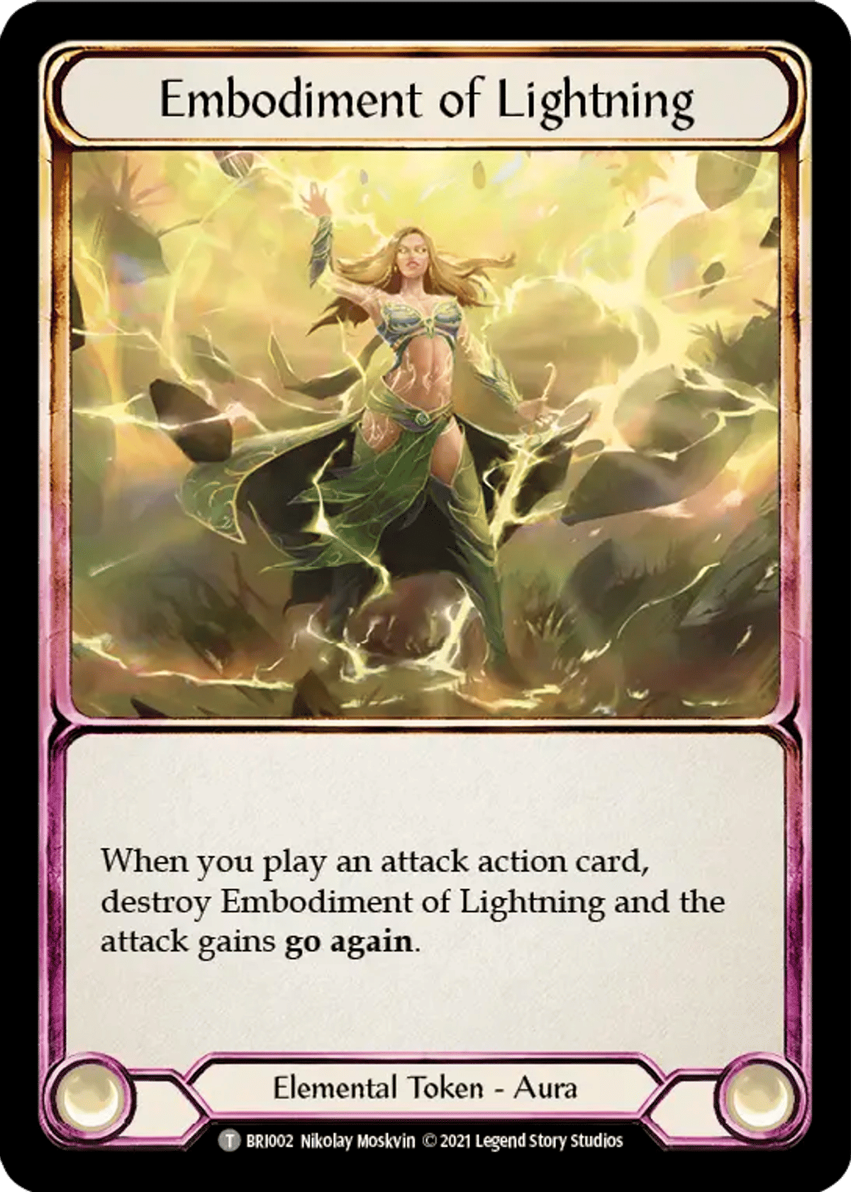 Embodiment of Lightning from Briar - Blitz Deck - Flesh and Blood