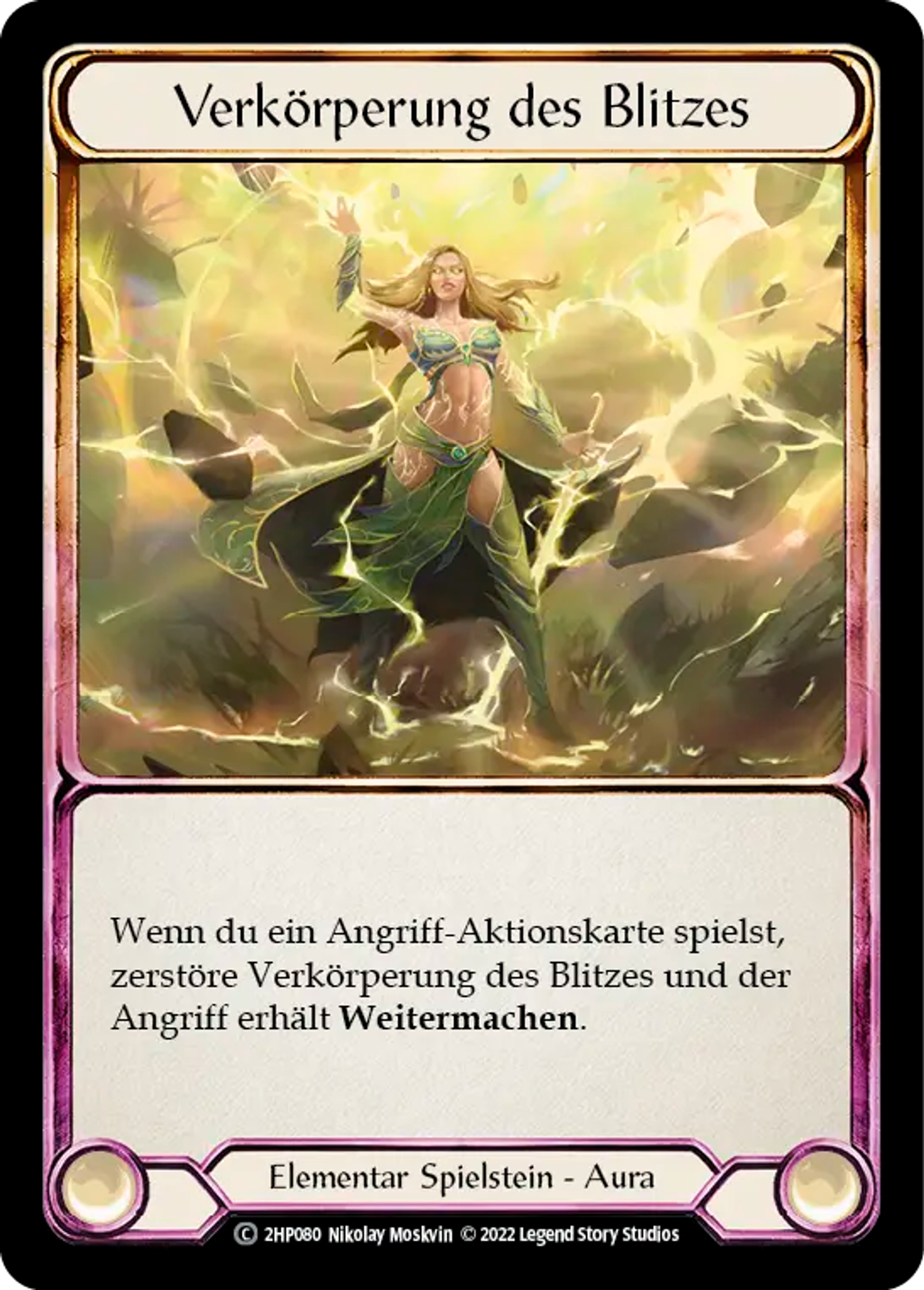 Embodiment of Lightning — History Pack 2 - Black Label — Flesh and Blood