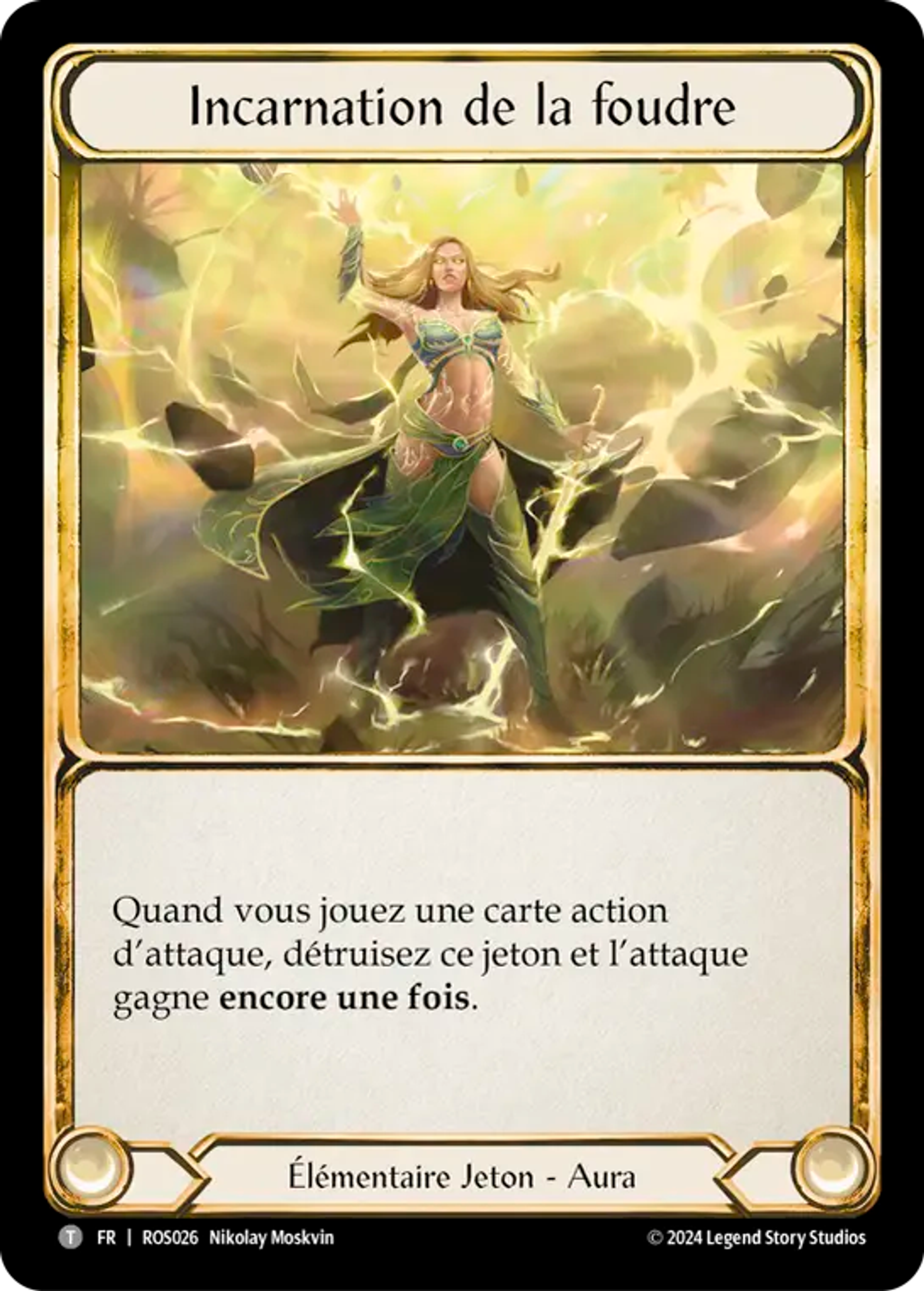 Incarnation de la foudre — Rosetta — Flesh and Blood