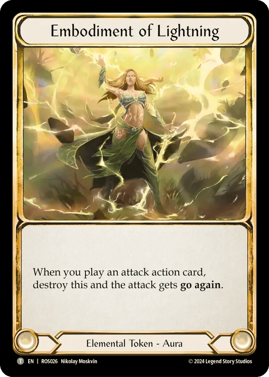 Embodiment of Lightning — Rosetta — Flesh and Blood