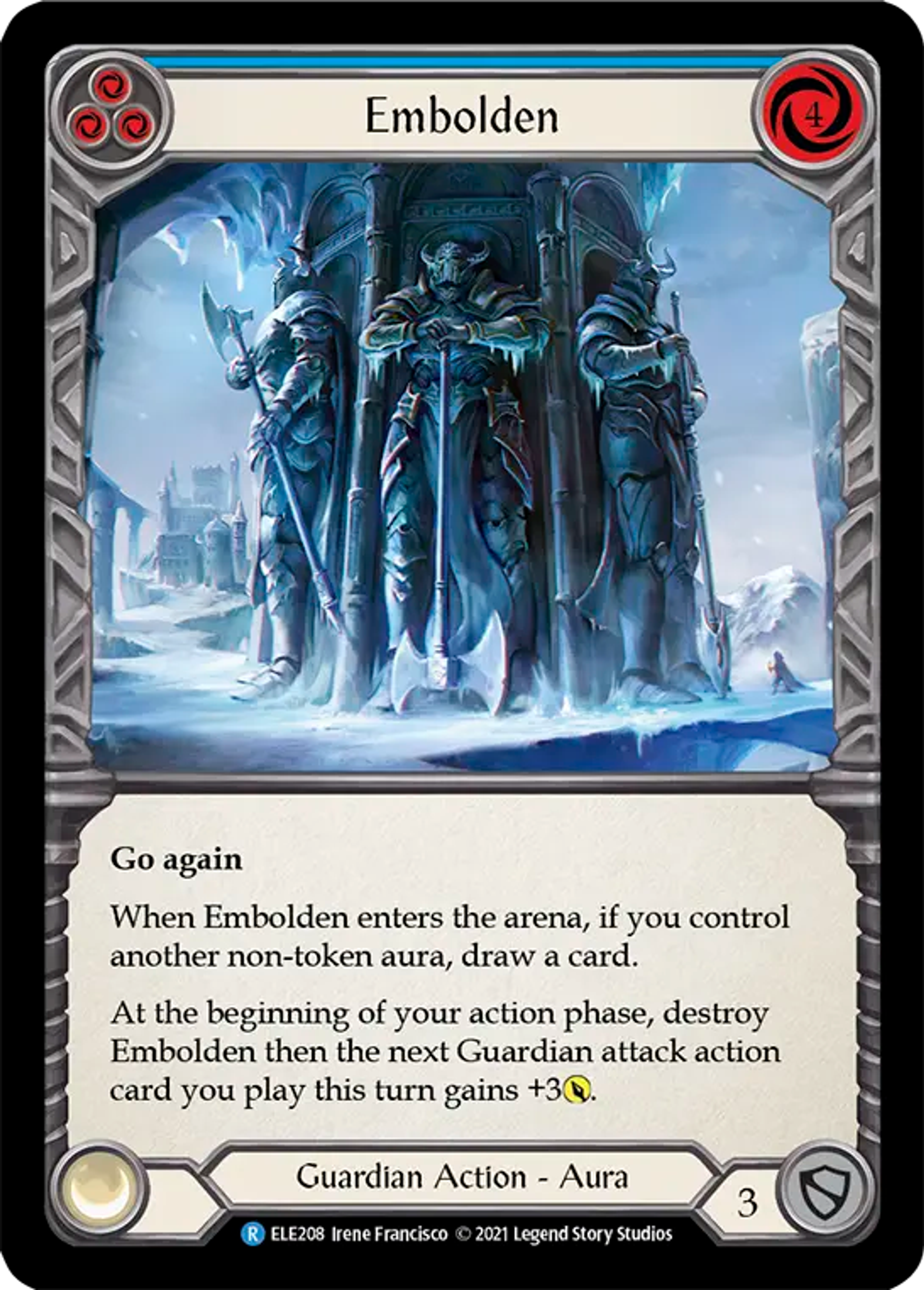 Embolden (Blue) — Tales of Aria — Flesh and Blood