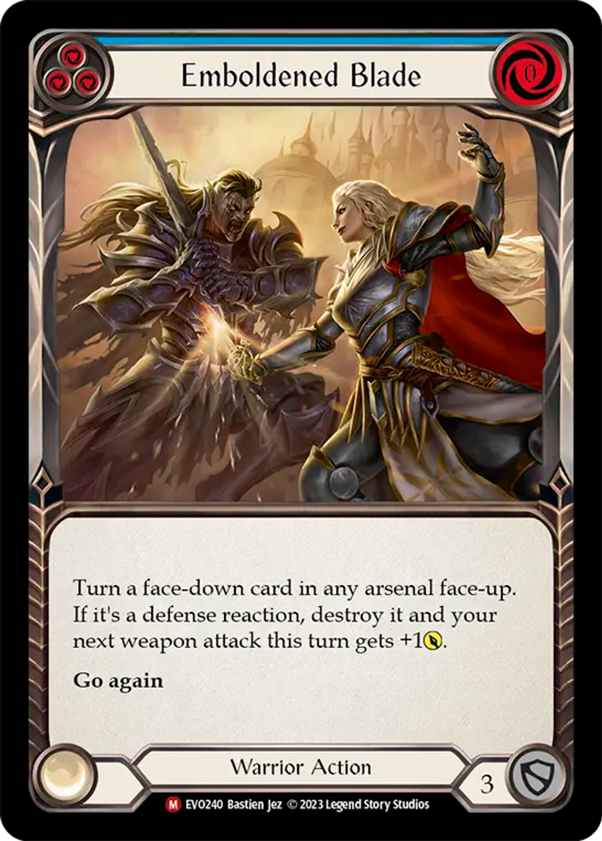 Emboldened Blade — Bright Lights — Flesh and Blood