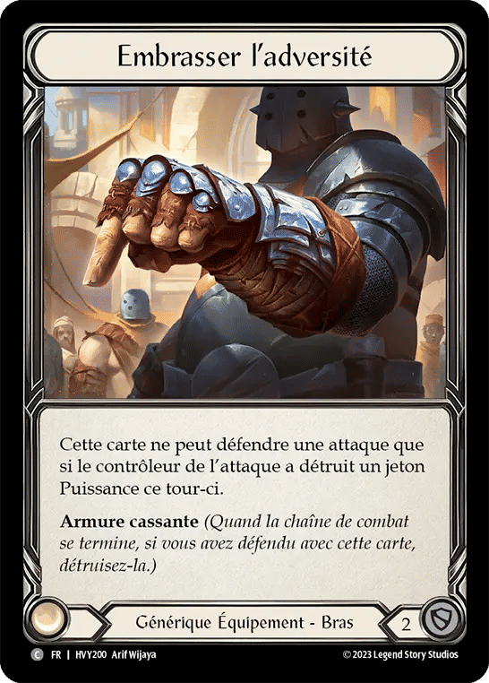 Embrasser l’adversité — Heavy Hitters — Flesh and Blood