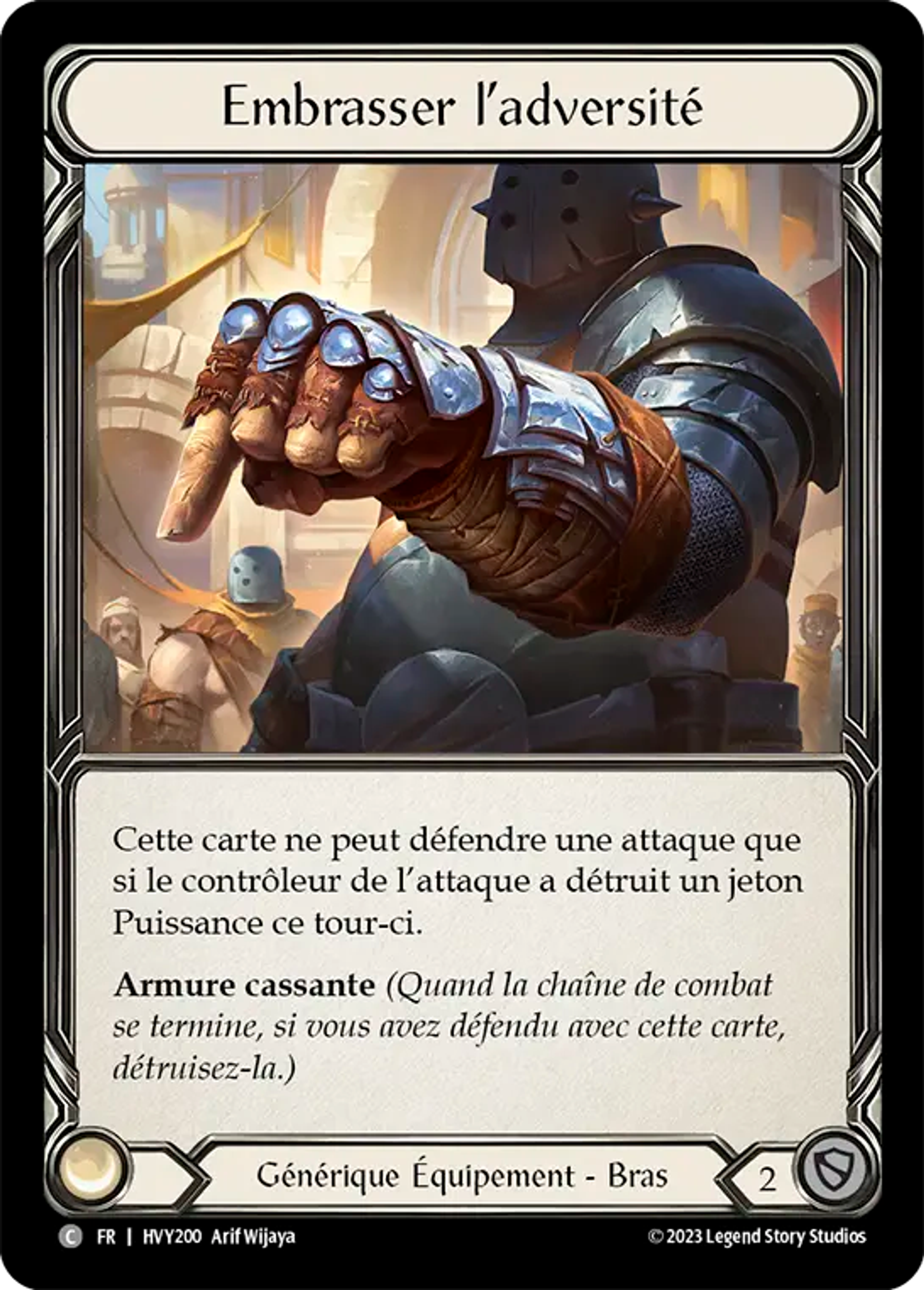 Embrasser l’adversité — Heavy Hitters — Flesh and Blood