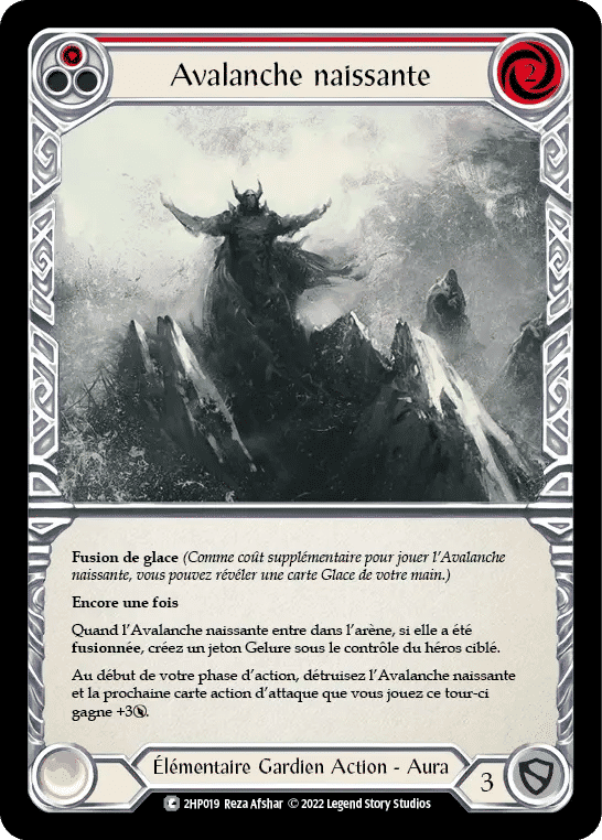 Avalanche naissante — History Pack 2 - Black Label — Flesh and Blood
