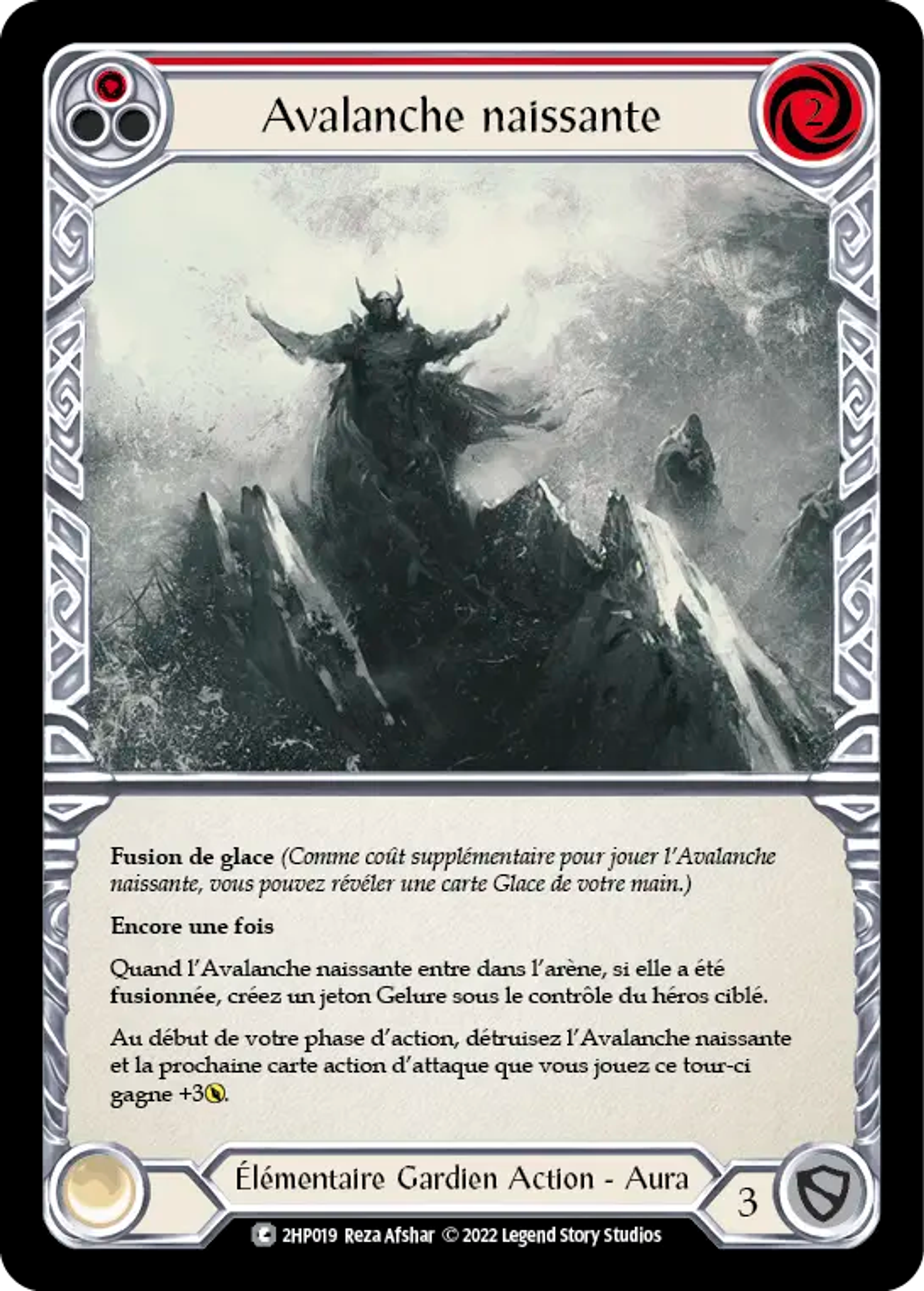 Avalanche naissante — History Pack 2 - Black Label — Flesh and Blood