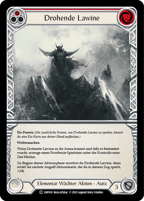 Emerging Avalanche (Red) — History Pack 2 - Black Label — Flesh and Blood