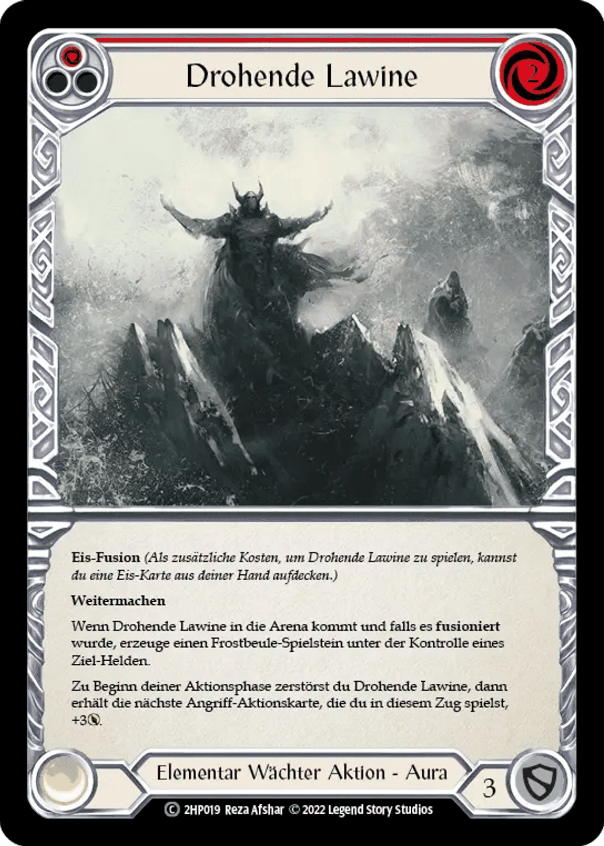 Emerging Avalanche (Red) from History Pack 2 - Black Label - Flesh and Blood