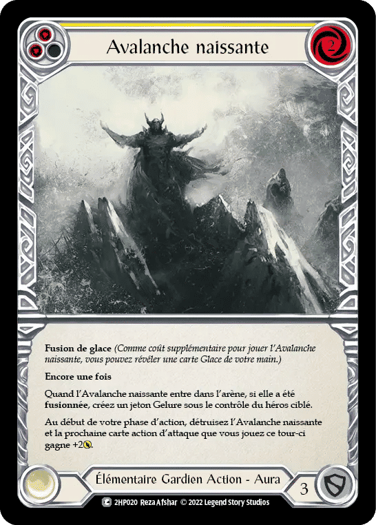 Avalanche naissante — History Pack 2 - Black Label — Flesh and Blood