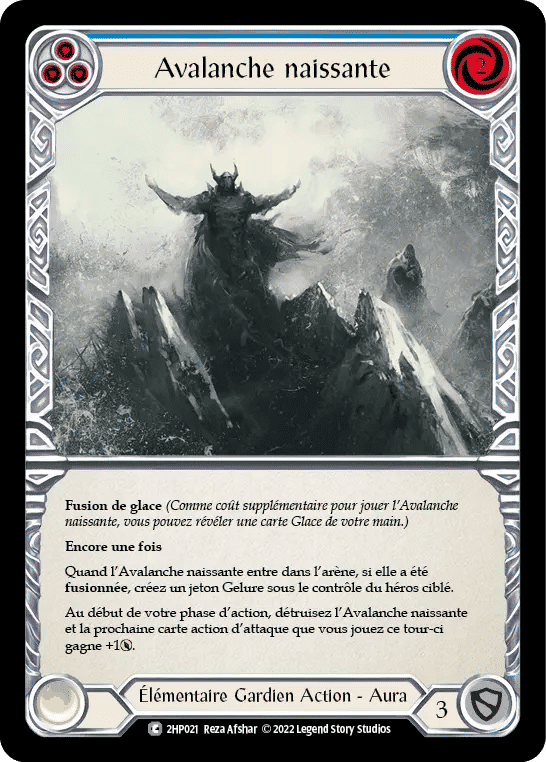 Avalanche naissante — History Pack 2 - Black Label — Flesh and Blood