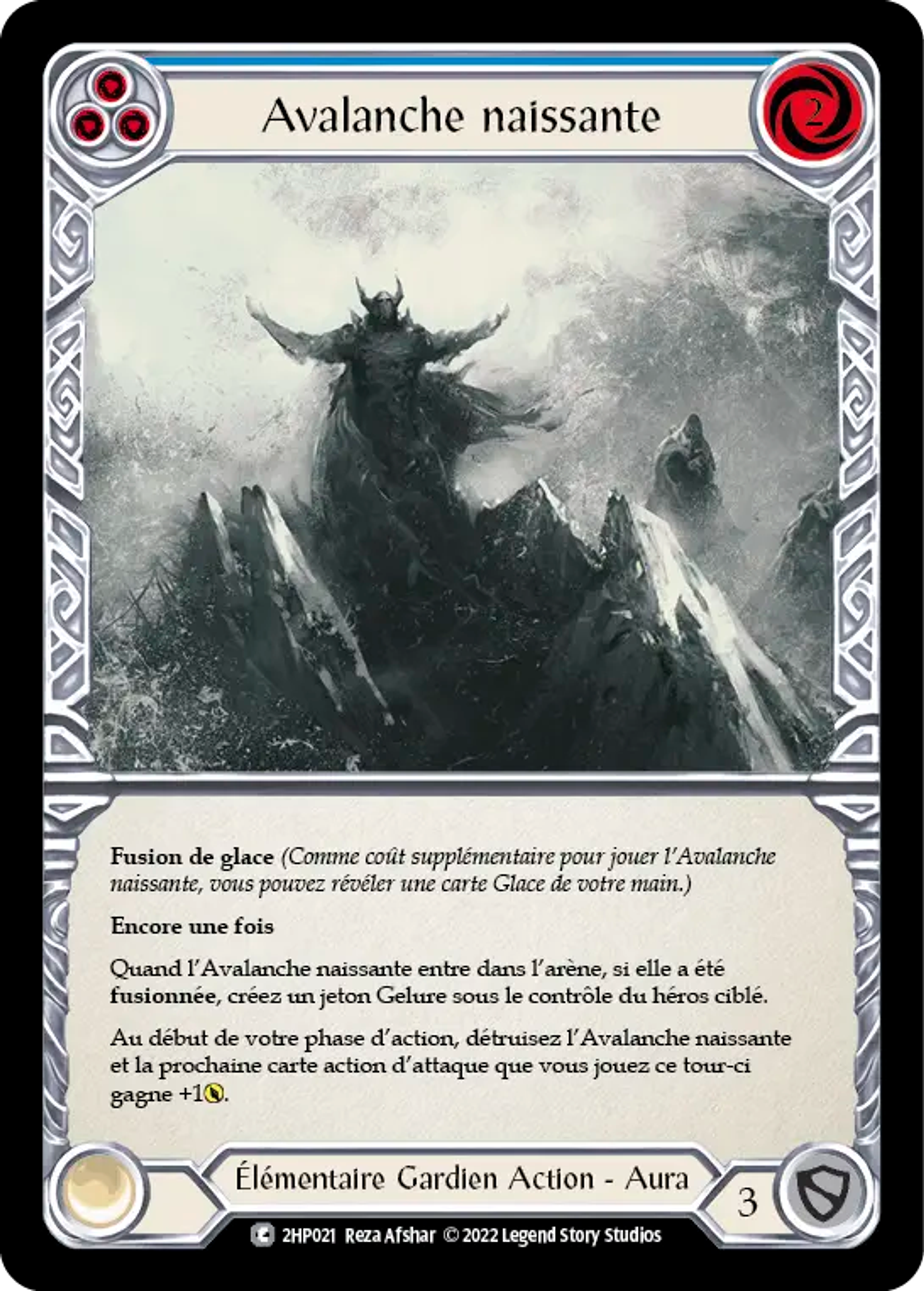 Avalanche naissante — History Pack 2 - Black Label — Flesh and Blood
