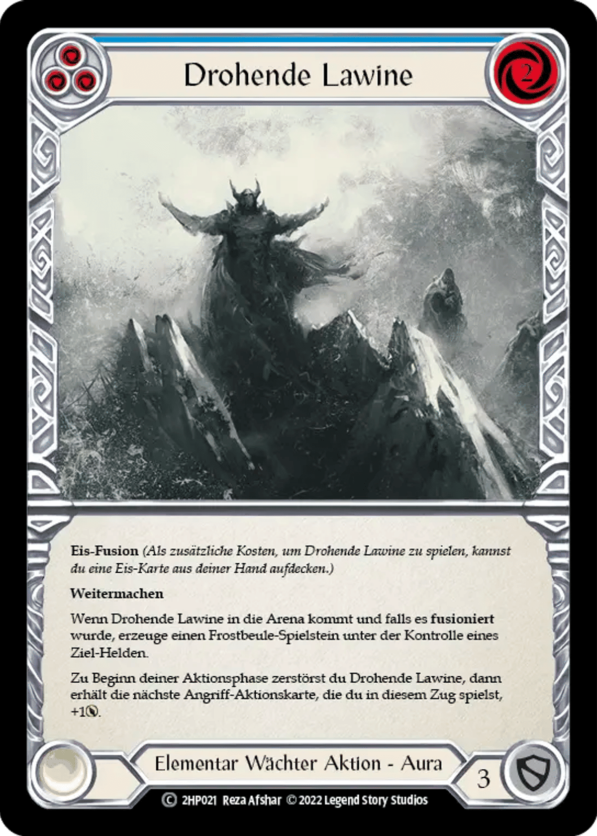 Emerging Avalanche (Blue) from History Pack 2 - Black Label - Flesh and Blood