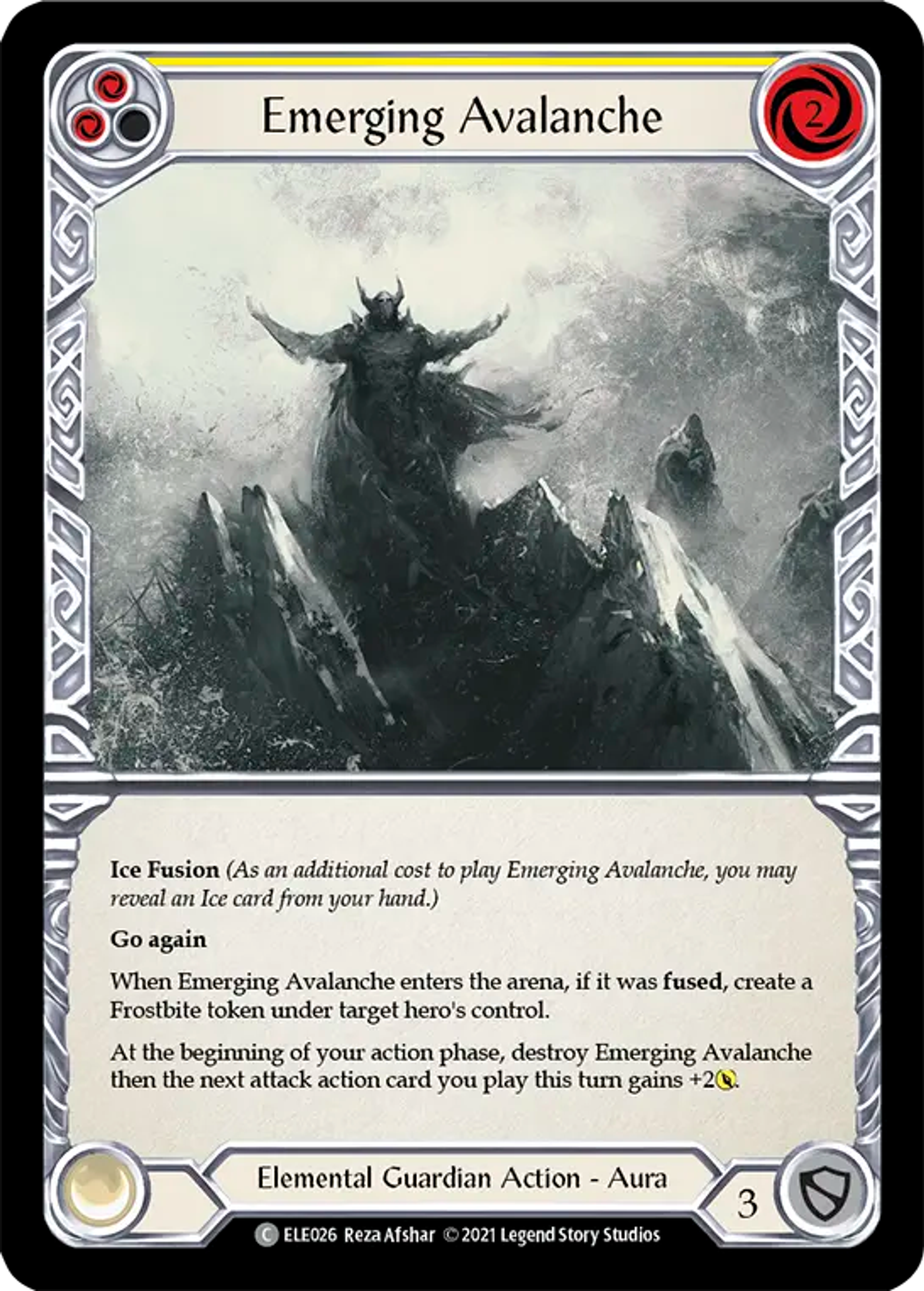 Emerging Avalanche (Yellow) — Tales of Aria — Flesh and Blood
