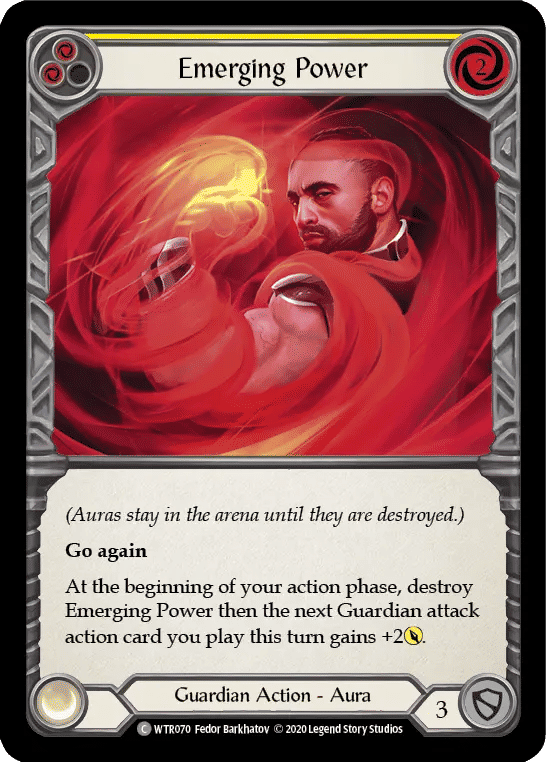 Emerging Power (Yellow) — Welcome to Rathe - Unlimited — Flesh and Blood