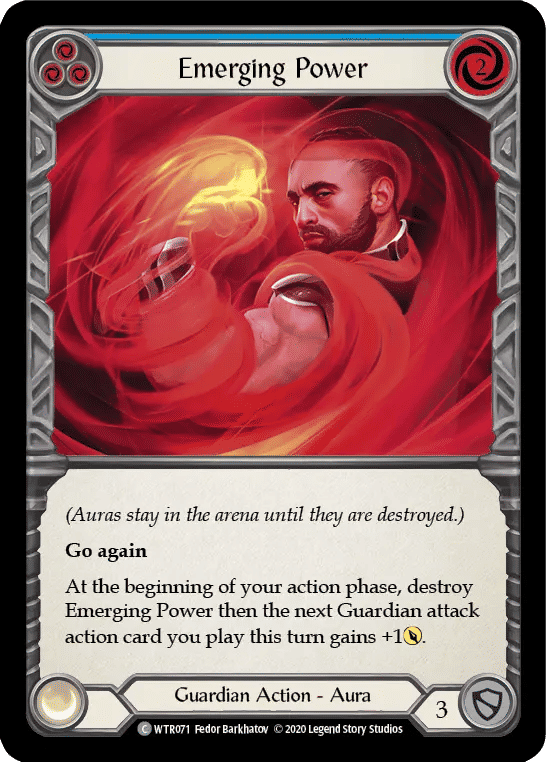 Emerging Power (Blue) — Welcome to Rathe - Unlimited — Flesh and Blood