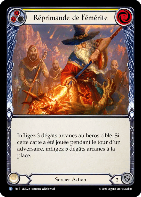 Réprimande de l’émérite — Silver Age Chapter 3 - Blaze, Firemind — Flesh and Blood