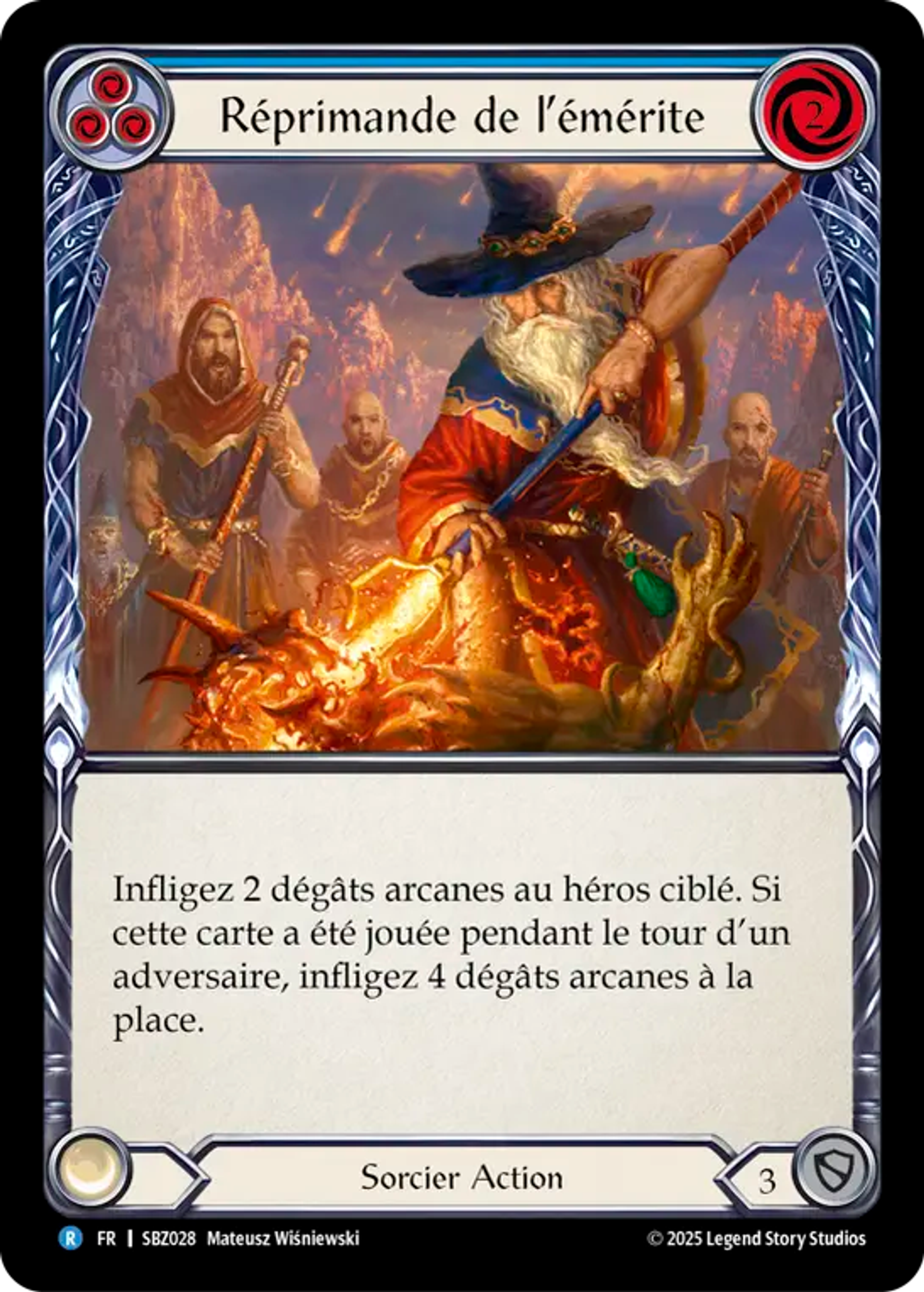 Réprimande de l’émérite — Silver Age Chapter 3 - Blaze, Firemind — Flesh and Blood