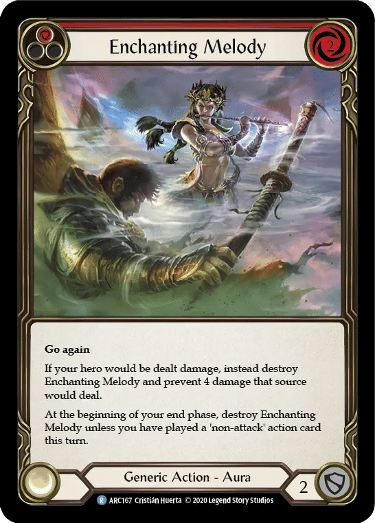 Enchanting Melody (Red) — Arcane Rising - Unlimited — Flesh and Blood